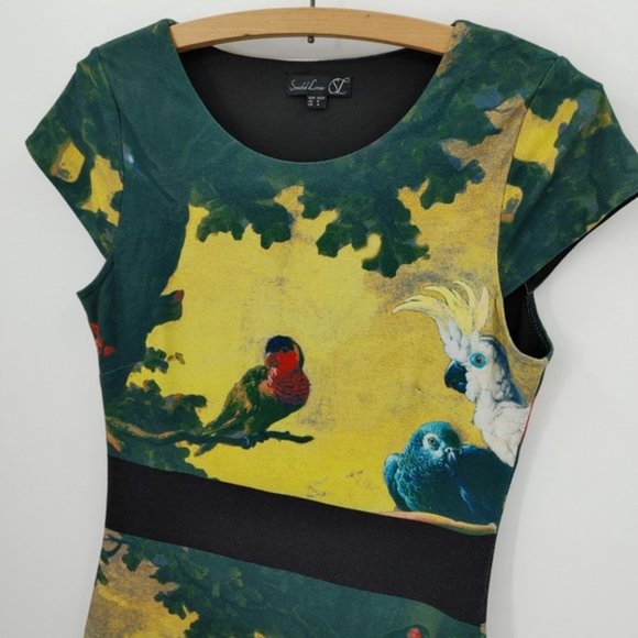 Smashed Lemons  printed dress - Picture 2 of 10